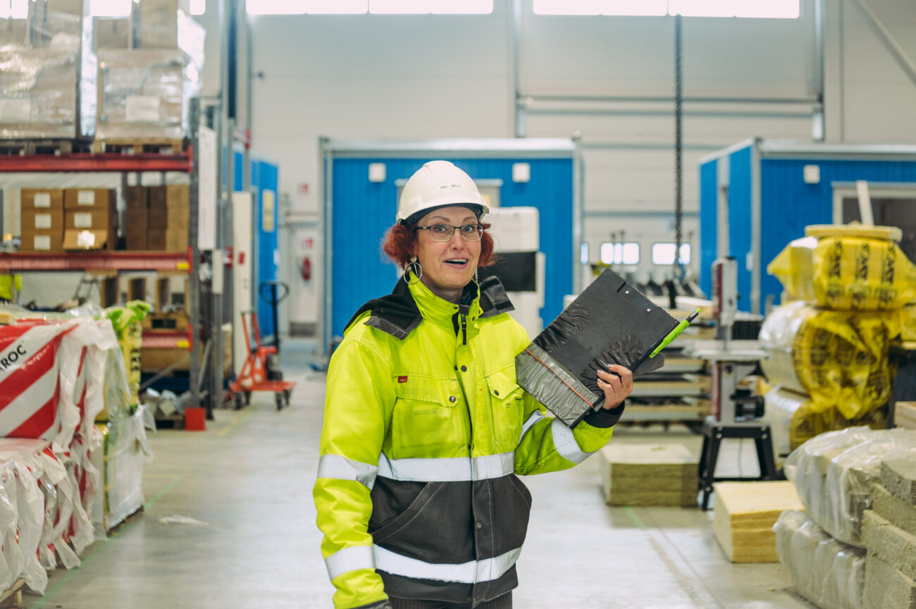 Ramirent Modular Factory contact person at modular building production site