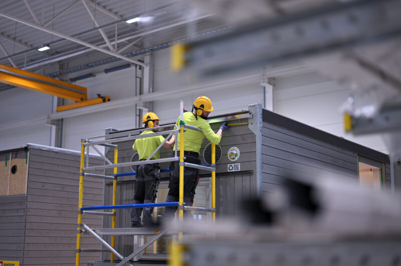 Certified modular building production